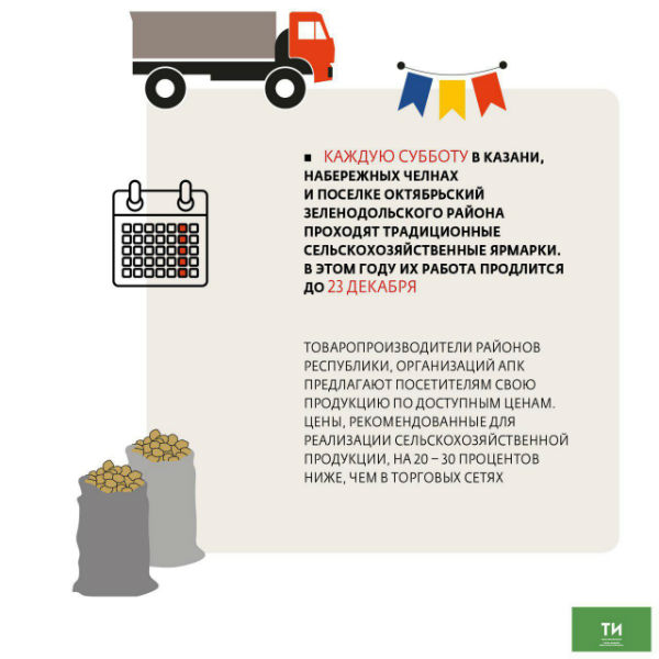 Минсельхоз: Цены на сельхозярмарках в Татарстане ниже, чем в торговых сетях
