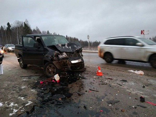 Многодетная семья из Татарстана разбилась на трассе «Пермь – Березники»