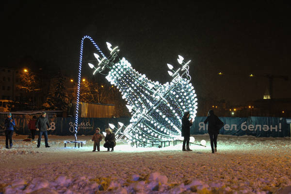 Минниханов покатался на коньках в парке «Черное озеро» (ФОТО)