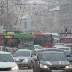 Снежный Татарстан: заносы на трассах, 9-балльные пробки в Казани и сотня аварий