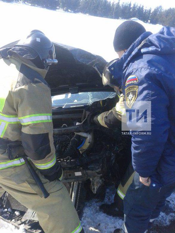 Столкновение иномарок в Тукаевском районе стало смертельным для пассажира Hyundai (ФОТО)