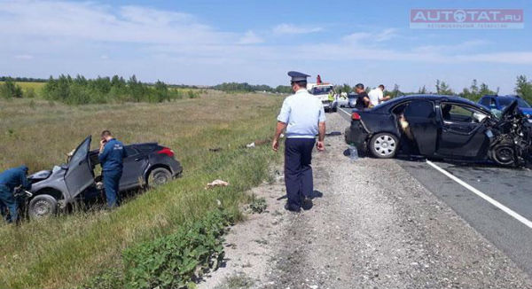 4 человека погибли в страшном ДТП на трассе Казань-Оренбург (ФОТО)