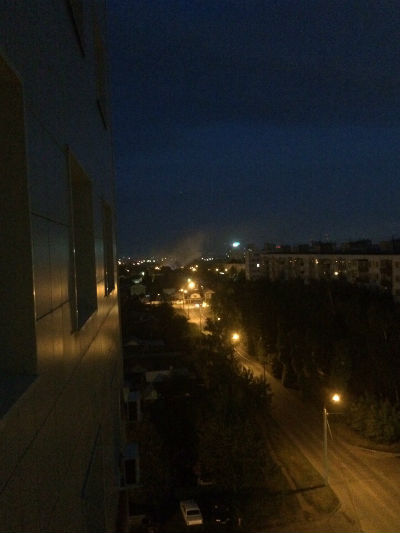 Ночью в Казани сгорел частный дом (ФОТО, ВИДЕО)