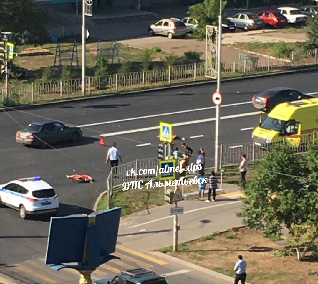 В Альметьевске пьяный водитель насмерть сбил двоих пешеходов (ФОТО, ВИДЕО)