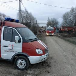 На пожаре в Татарстане один человек погиб и трое обгорели (ФОТО)
