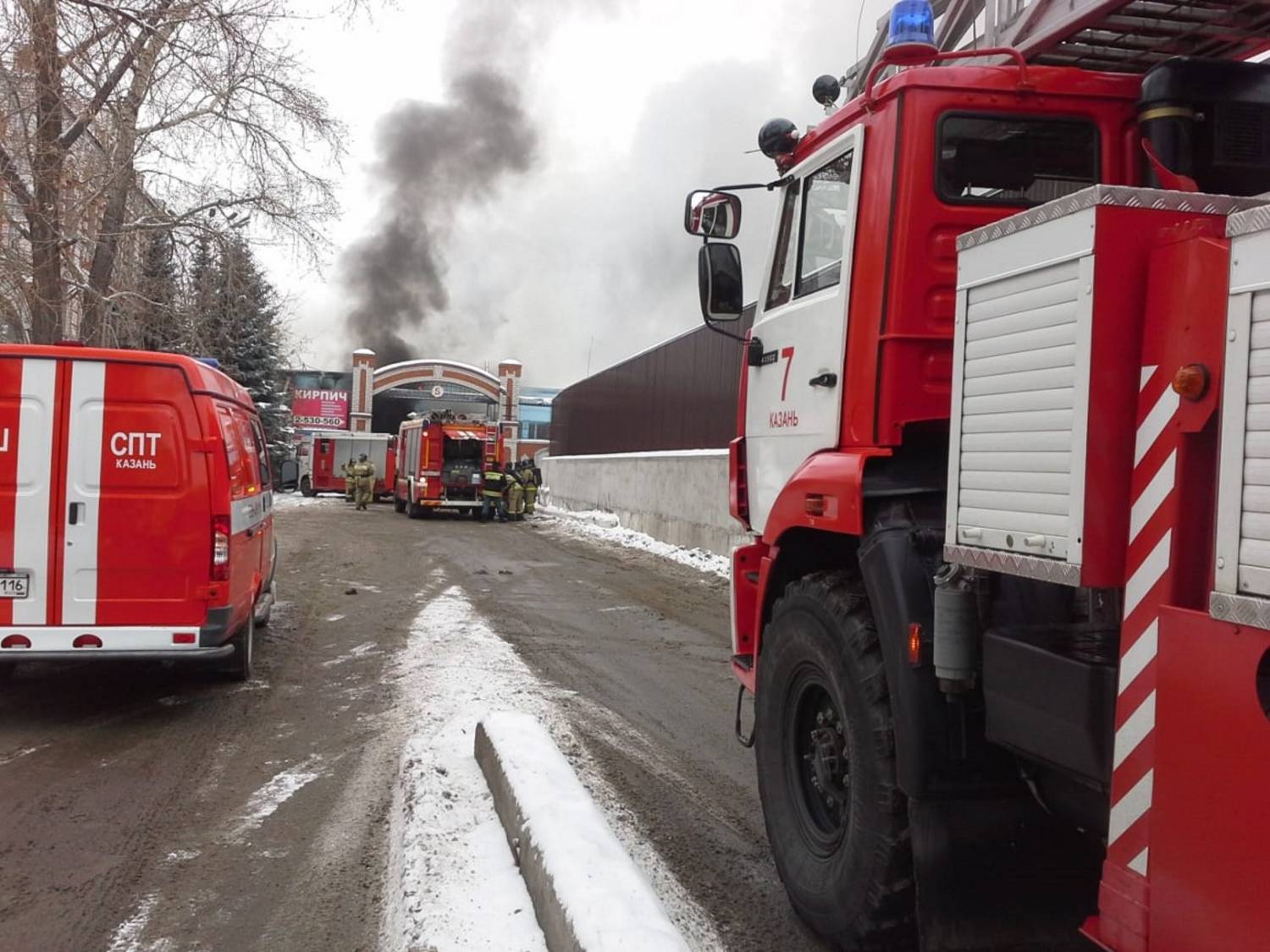 В МЧС РТ уточнили информацию о сгоревшем автобусе в Казани (ФОТО)