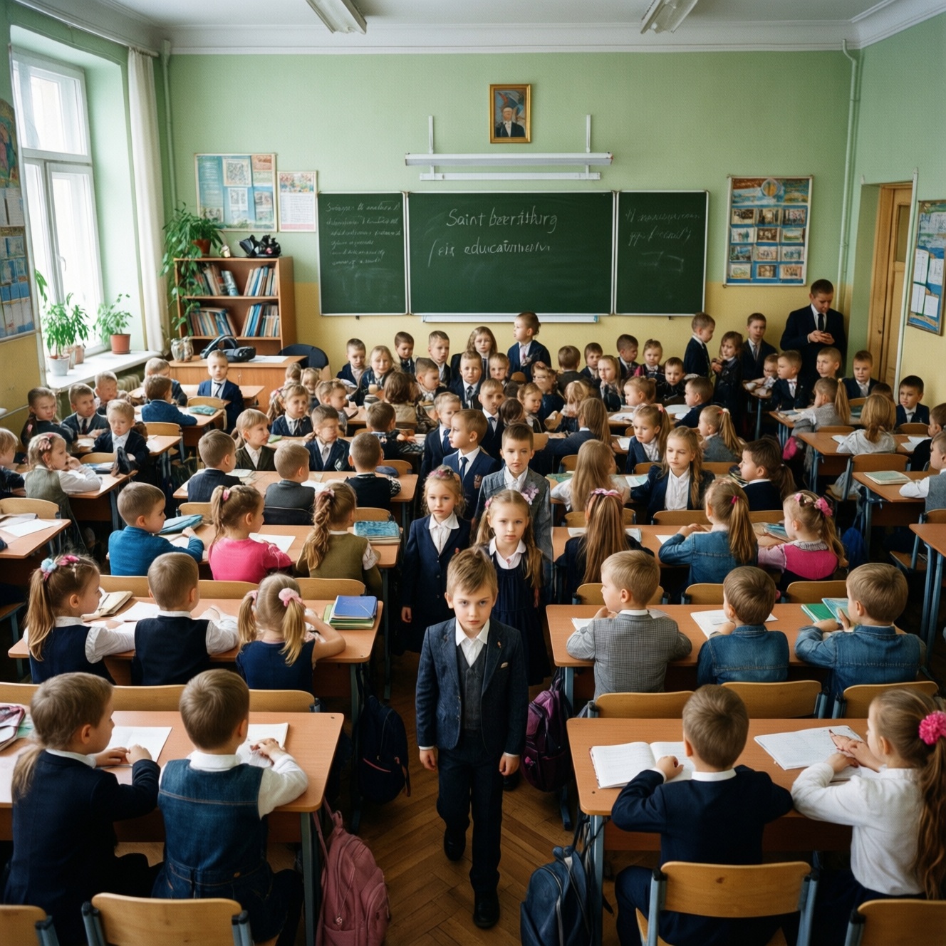 Почти 600 тысяч школьников начнут учебный год в Петербурге: подготовка школ к 1 сентября