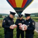 В Польше перехватили сигареты, доставленные на трёх метеошарах из Беларуси